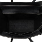 Celine Pebbled Leather Micro Luggage Tote