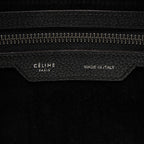 Celine Pebbled Leather Micro Luggage Tote