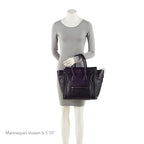 Celine Pebbled Leather Mini Luggage Tote