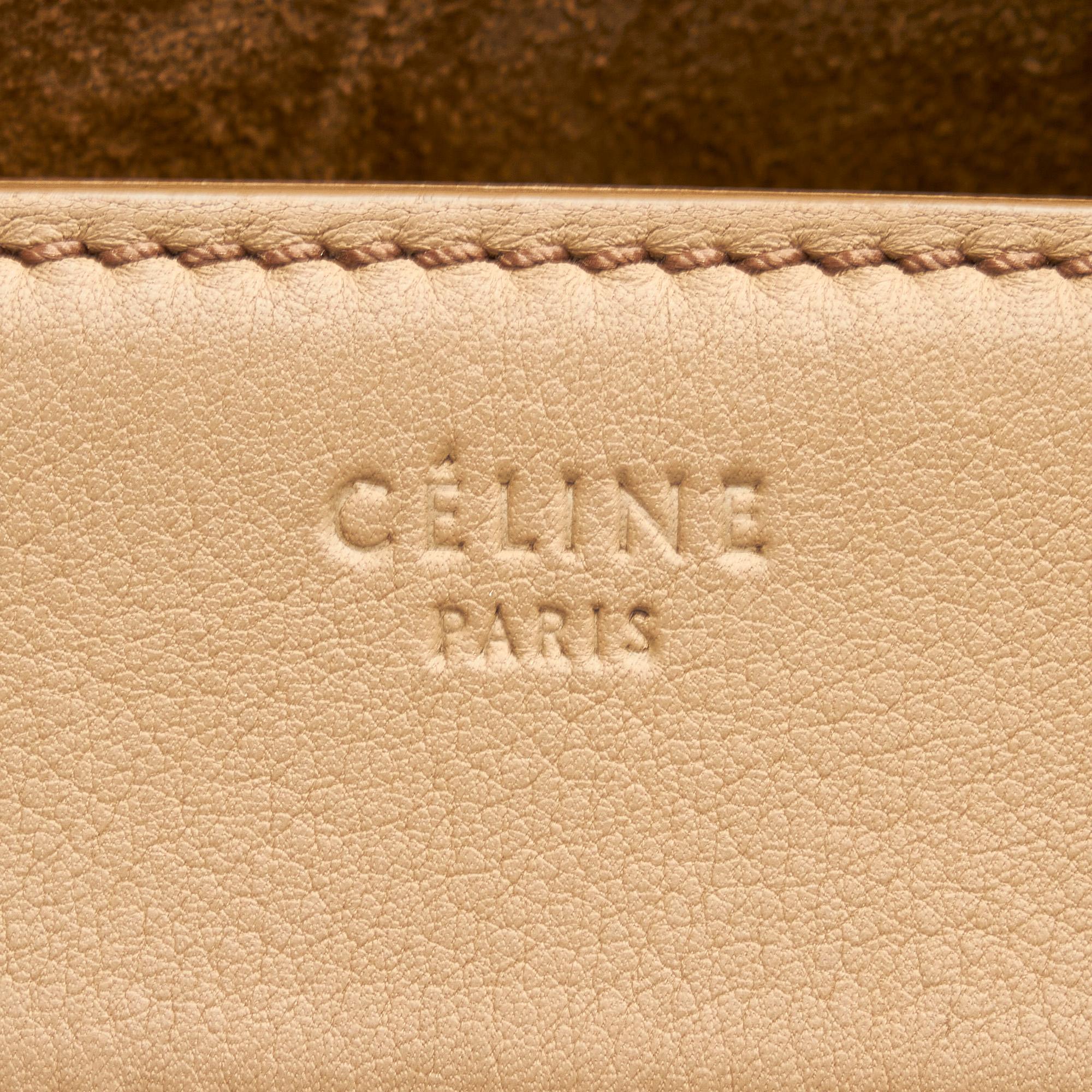 Celine Phantom Luggage Leather Tote Bag (SHG-25950)
