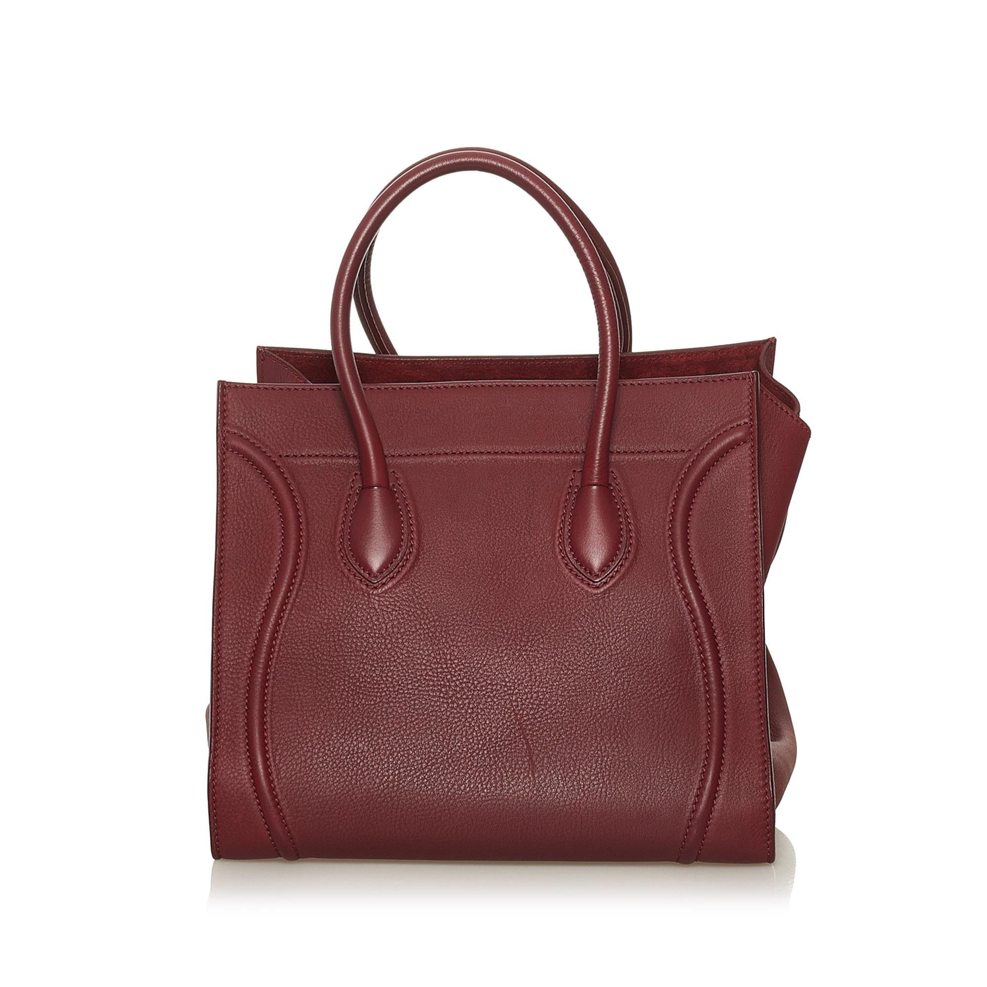 Celine Phantom Luggage Leather Tote Bag (SHG-35155)