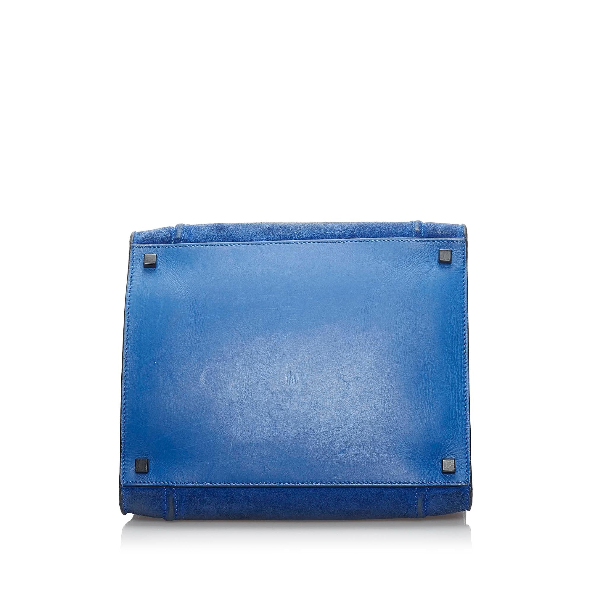 Celine Phantom Suede Handbag (SHG-34180)