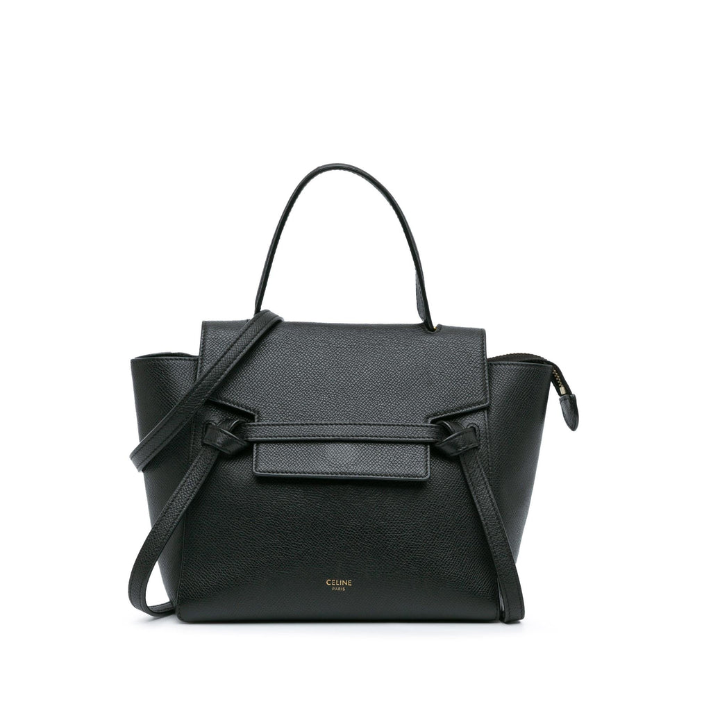 Celine Pico Grained Calfskin Belt Bag