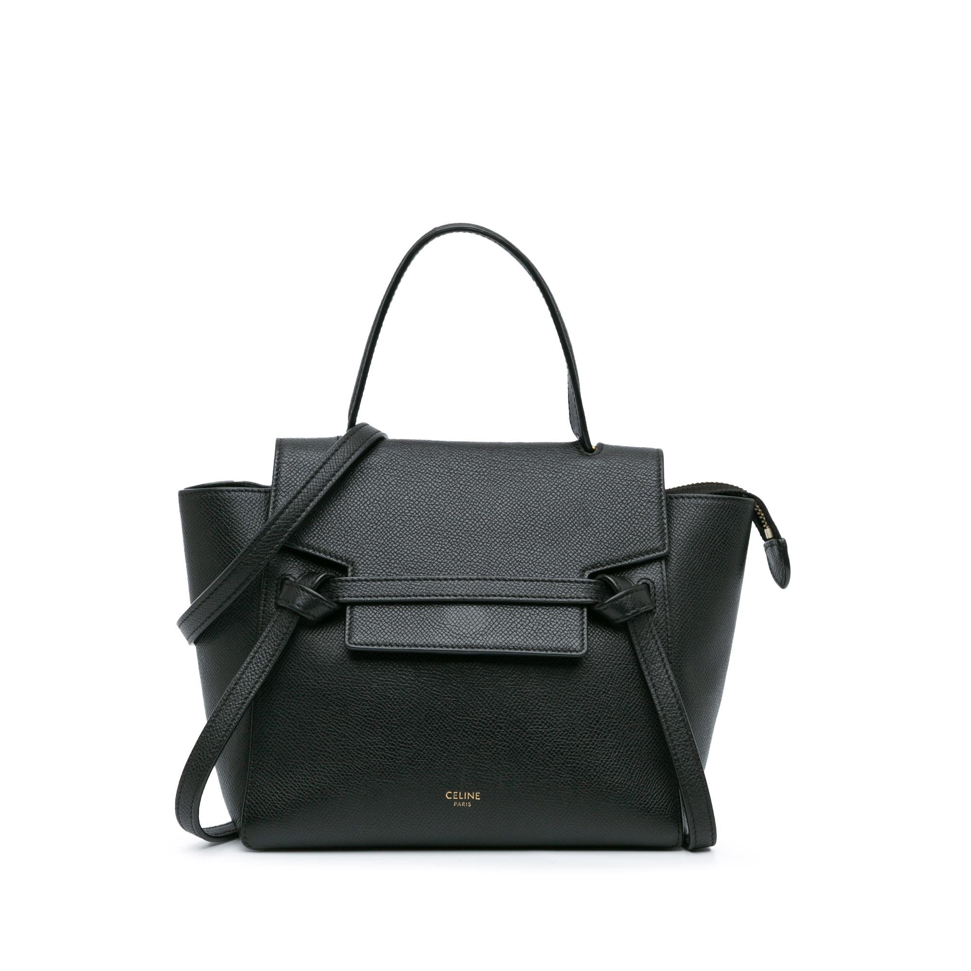 Celine Pico Grained Calfskin Belt Bag