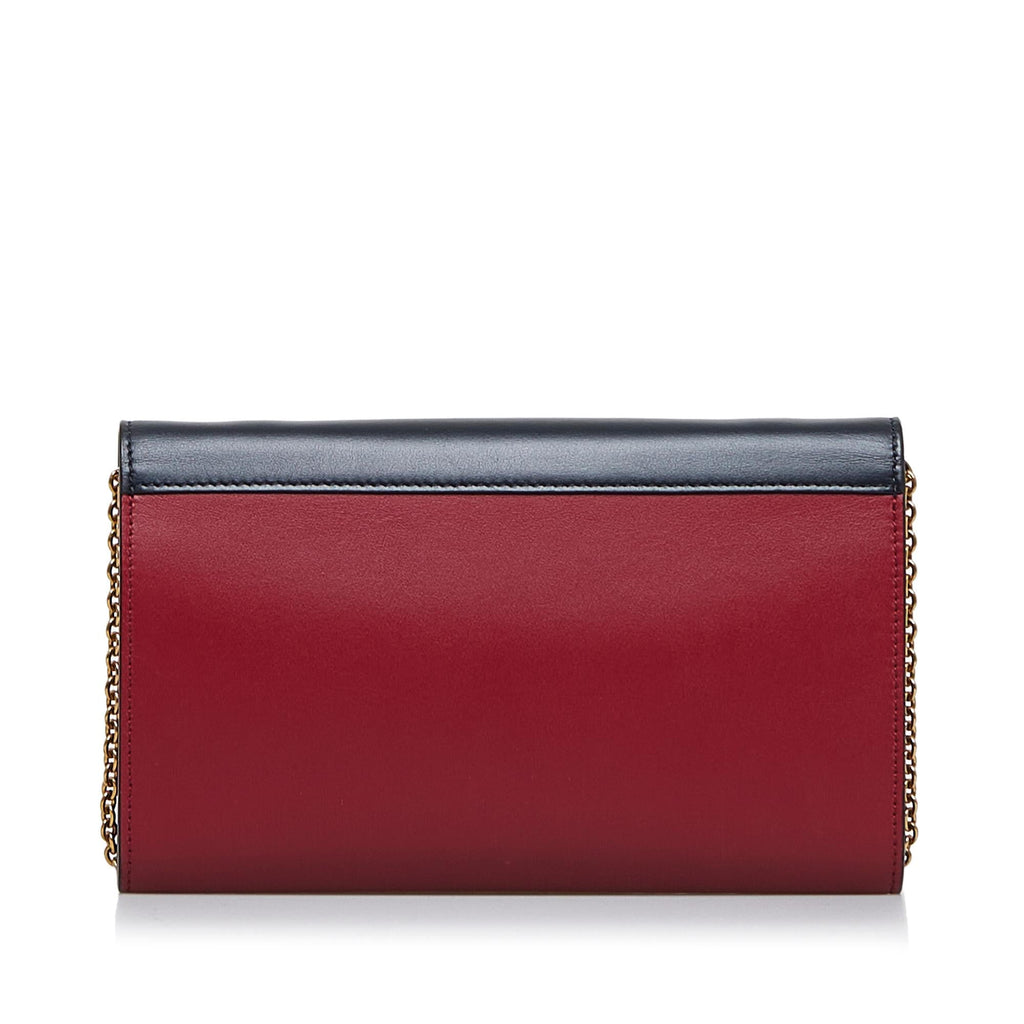 Celine Pocket Envelope Wallet On Chain (SHG-F6iB1F)