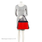 Celine Pony Hair Leather Edge Medium Top Handle