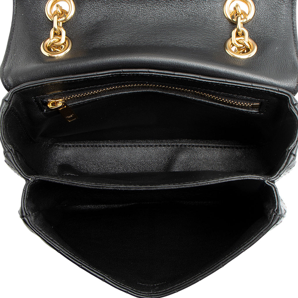 Celine Quilted Calfskin C Small Shoulder Bag
