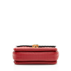 Celine Quilted Leather C Medium Flap Bag