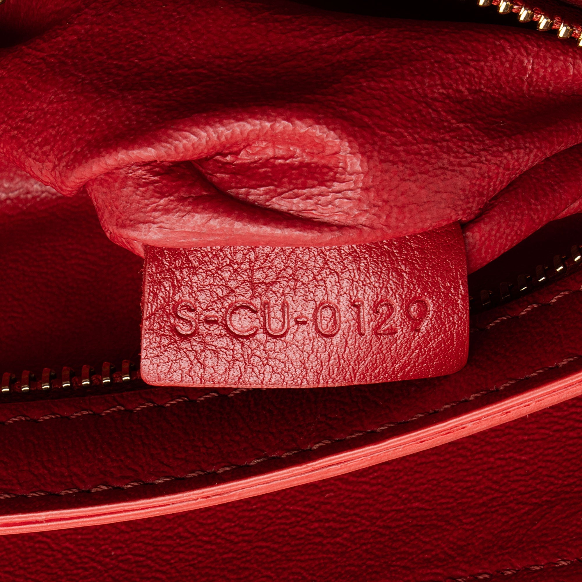 Celine Quilted Leather C Medium Flap Bag