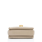 Celine Quilted Leather C Medium Flap Bag