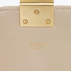 Celine Quilted Leather C Medium Flap Bag