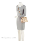 Celine Quilted Leather C Medium Flap Bag