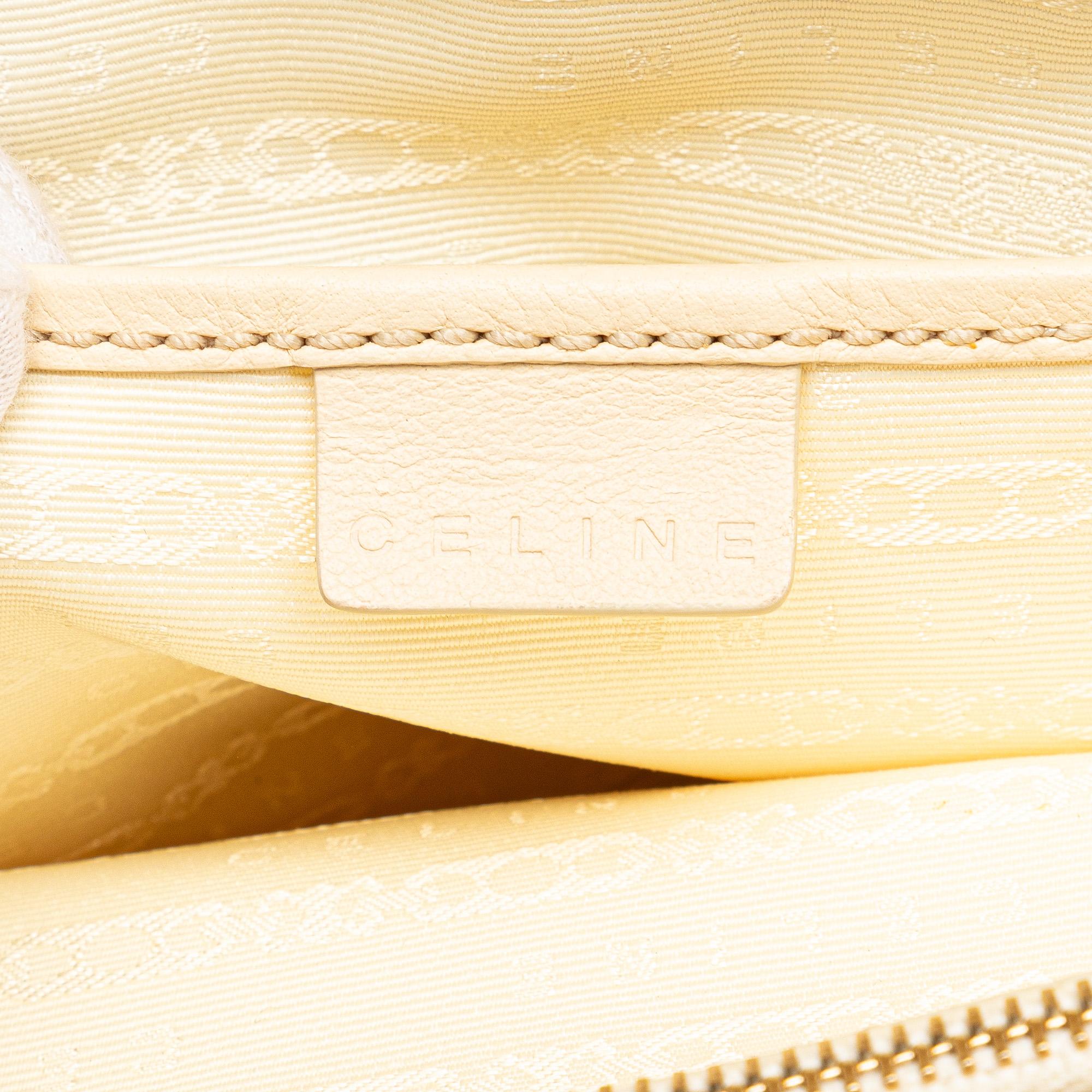 Celine Raffia Boogie Handbag