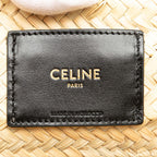 Celine Raffia Classic Panier Tote