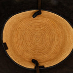 Celine Raffia and Leather Basket Bag (SHG-37905)