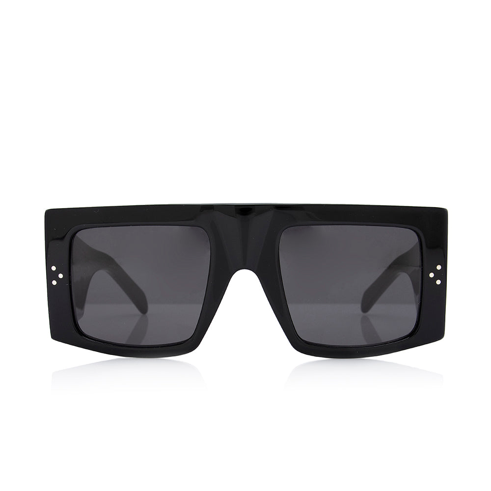 Celine Rectangular Chunky Sunglasses (SHF-21493)