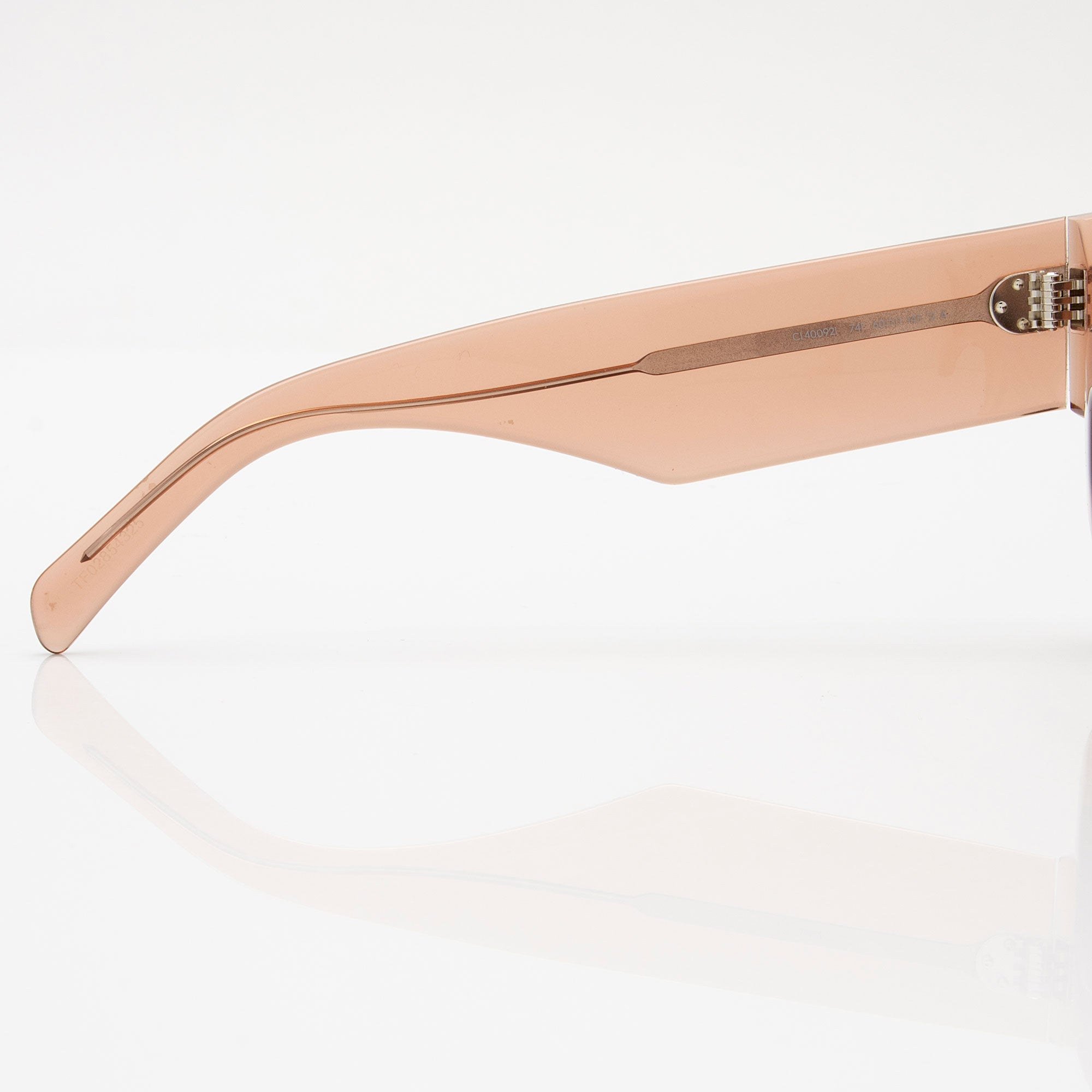 Celine Rectangular Chunky Sunglasses (SHF-fkyx5K)