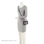 Celine Shiny Calfskin Besace Clea Shoulder Bag