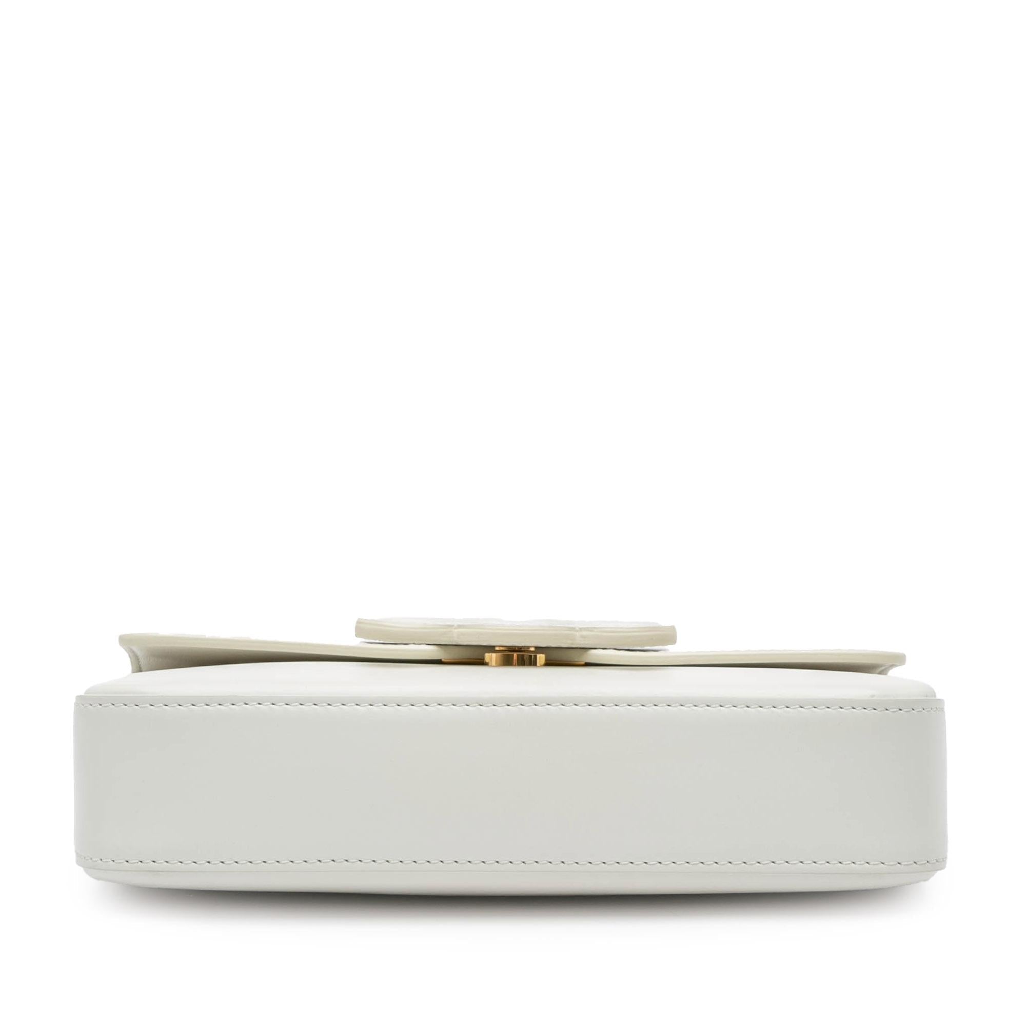 Celine Shiny Calfskin Claude Chain Shoulder Bag