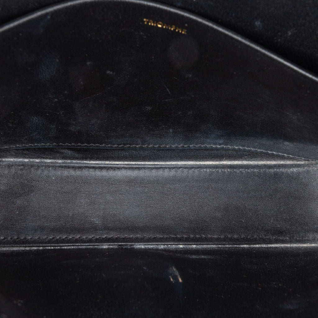 Celine Shiny Calfskin Claude Chain Shoulder Bag