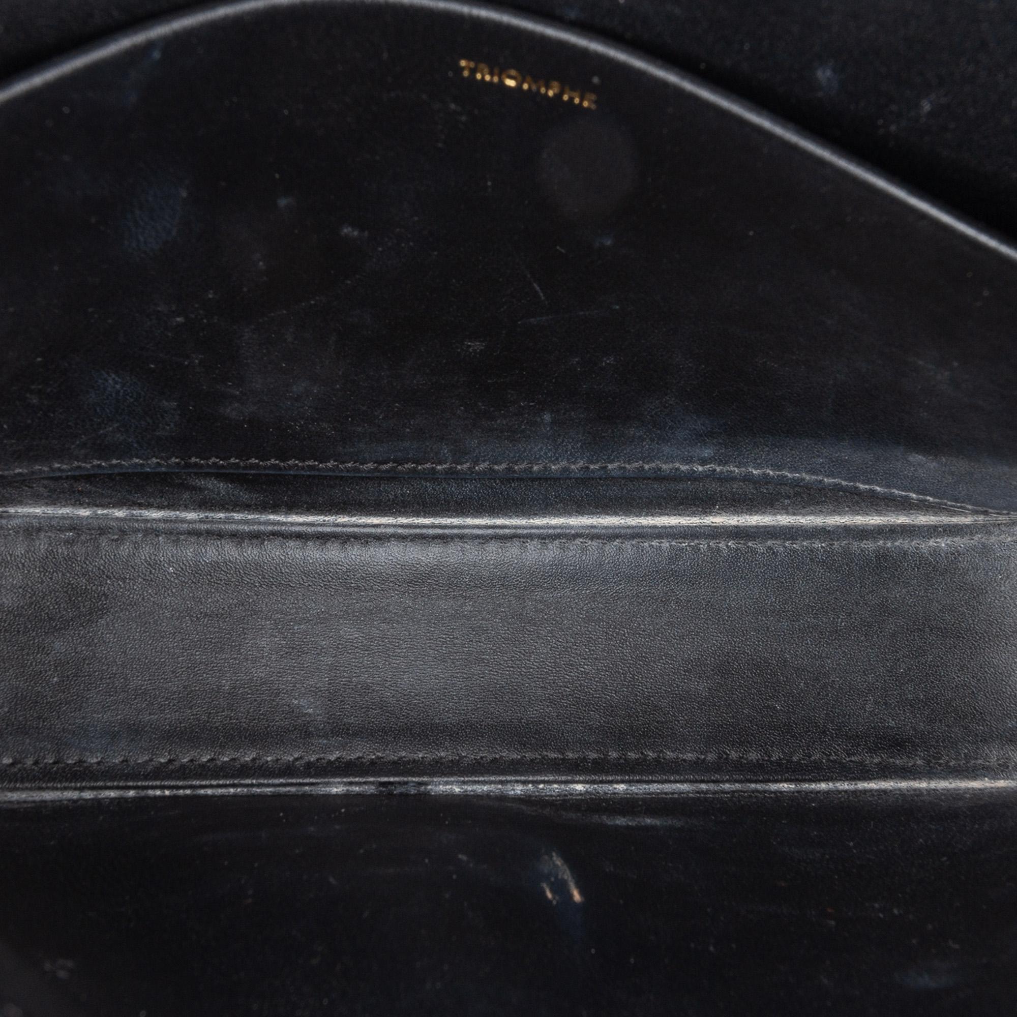 Celine Shiny Calfskin Claude Chain Shoulder Bag