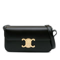 Celine Shiny Calfskin Claude Shoulder Bag (SHG-UEum9T)