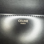 Celine Shiny Calfskin Claude Shoulder Bag (SHG-UEum9T)