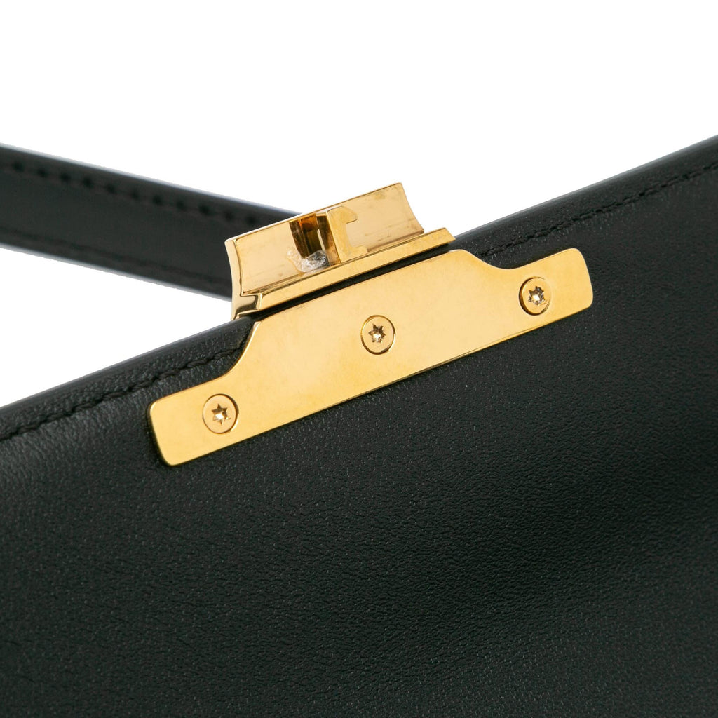 Celine Shiny Calfskin Claude Shoulder Bag (SHG-jCx2xn)