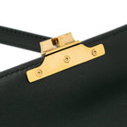 Celine Shiny Calfskin Claude Shoulder Bag (SHG-jCx2xn)