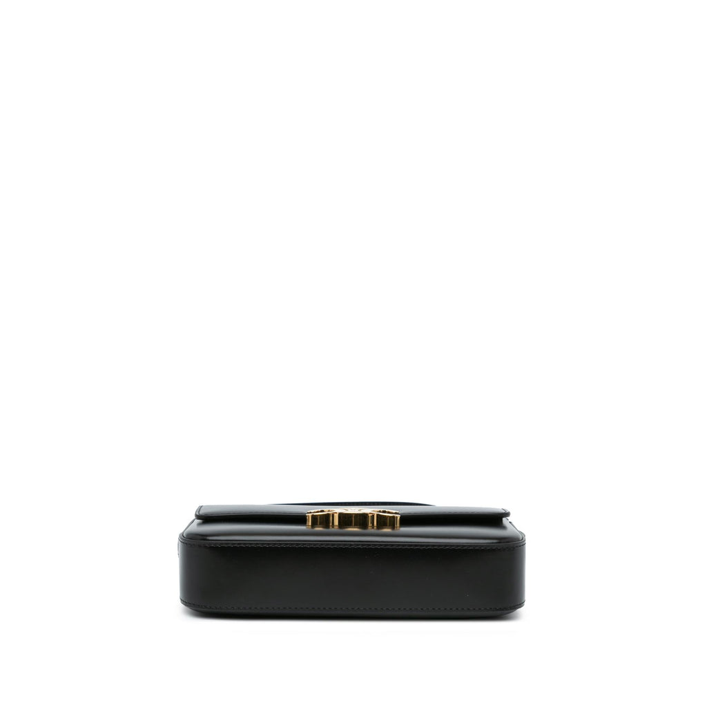 Celine Shiny Calfskin Claude Shoulder Bag