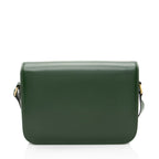 Celine Shiny Calfskin Triomphe Classique Shoulder Bag