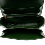 Celine Shiny Calfskin Triomphe Classique Shoulder Bag