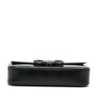 Celine Shiny Calfskin Triomphe Claude Chain Shoulder Bag