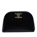 Celine Shiny Calfskin Triomphe Pouch
