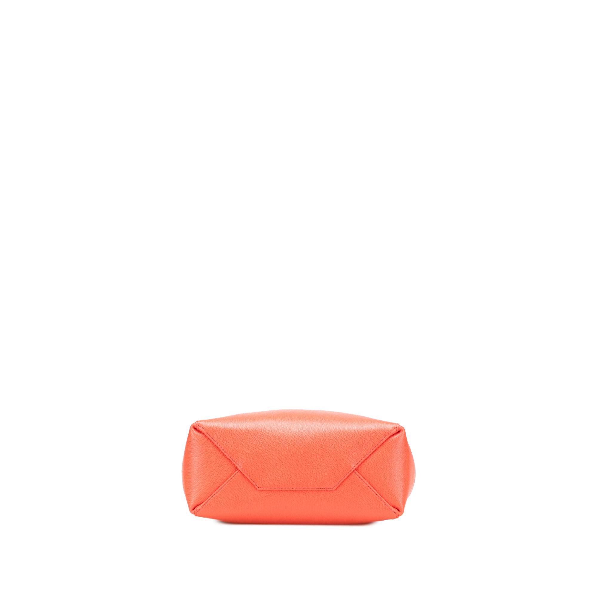 Celine Small Bicolor Leather Vertical Cabas