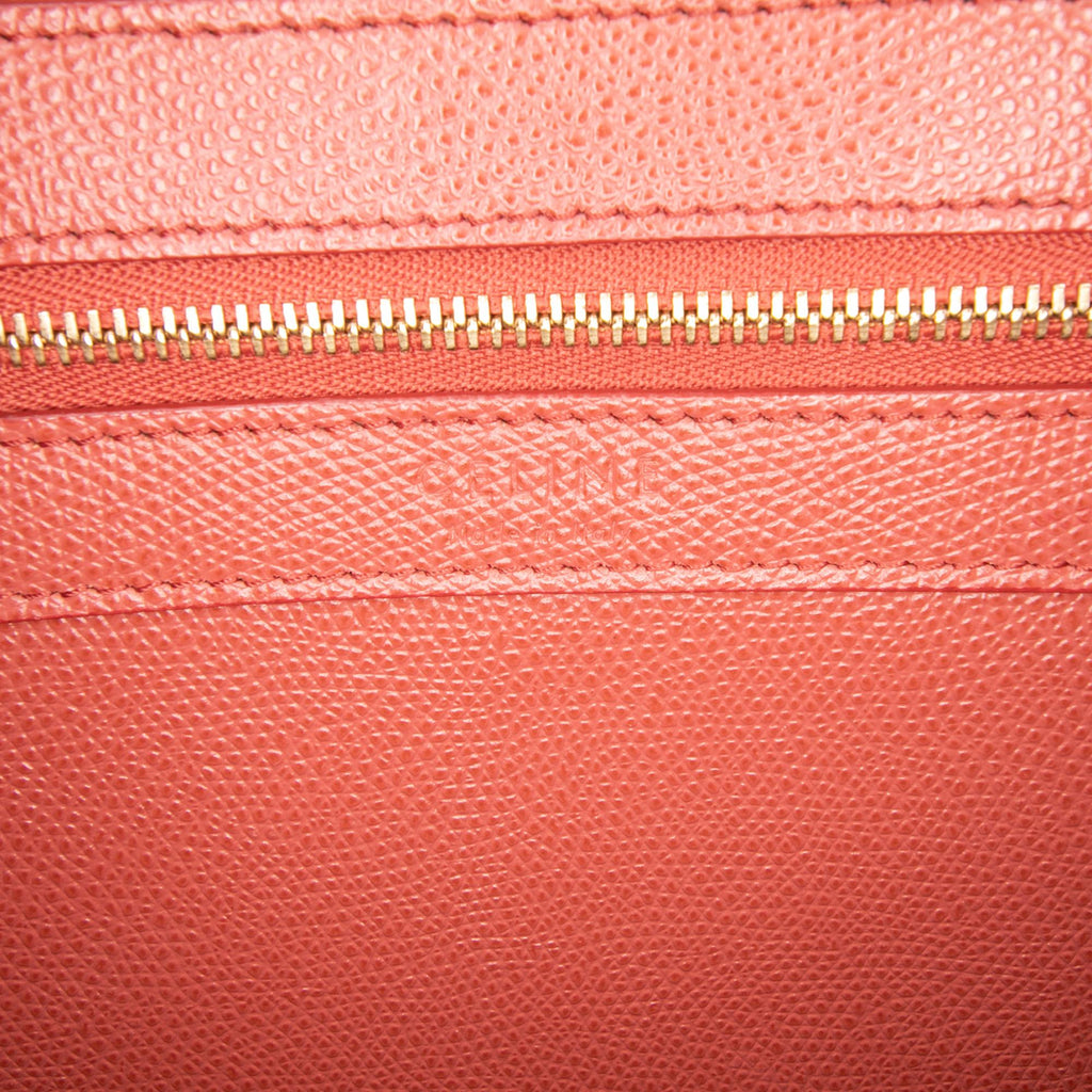 Celine Small Bicolor Leather Vertical Cabas