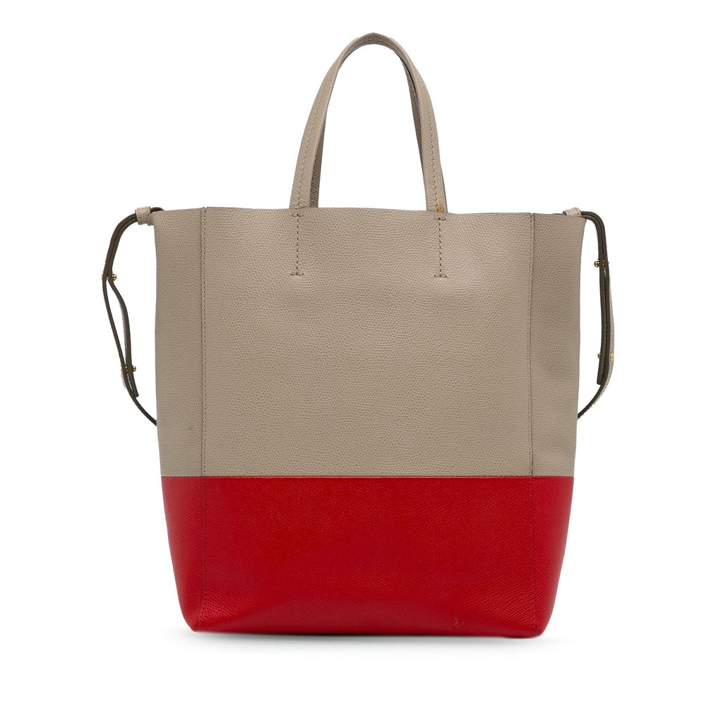 Celine Small Bicolor Vertical Cabas (SHG-EVkU72)