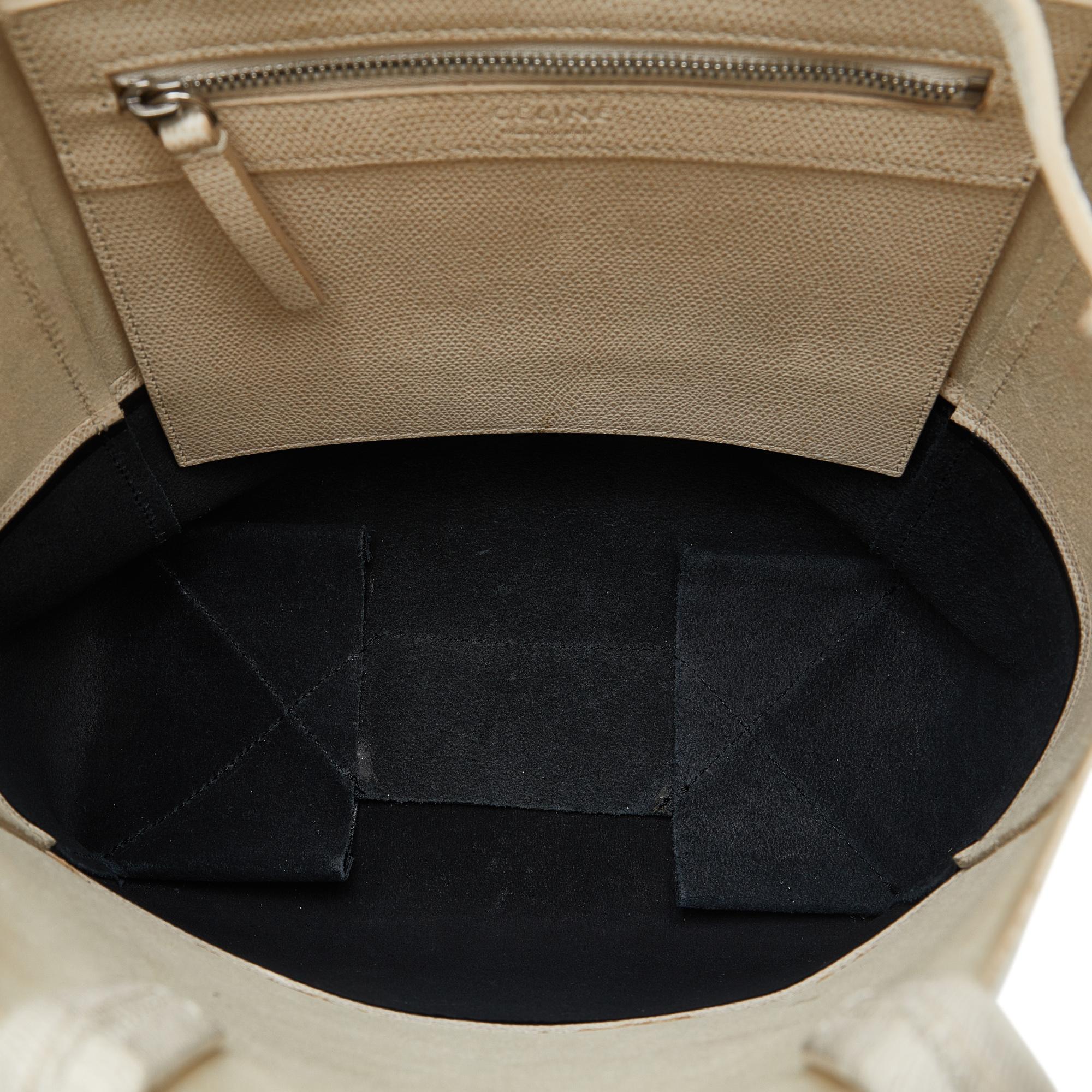 Celine Small Bicolor Vertical Cabas (SHG-UizND1)