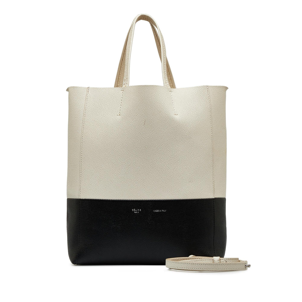Celine Small Bicolor Vertical Cabas (SHG-UizND1)