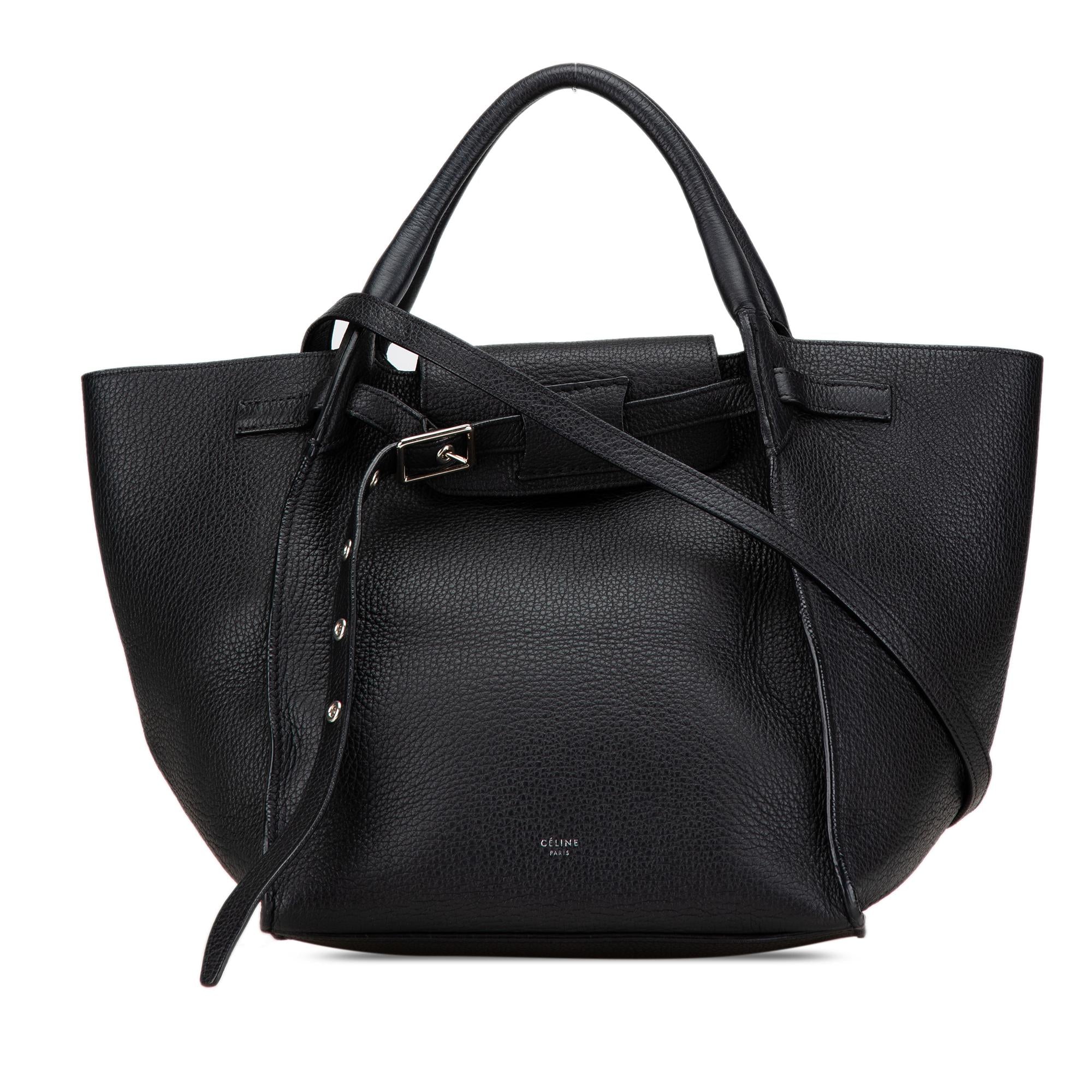 Celine Small Big Leather Satchel