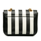 Celine Small C Striped Leather Bag