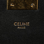 Celine Small C Striped Leather Bag