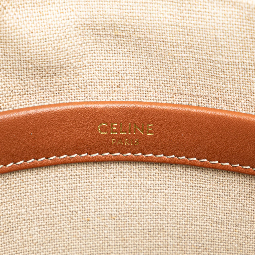 Celine Small Cabas Thais Satchel (SHG-eCFMbG)
