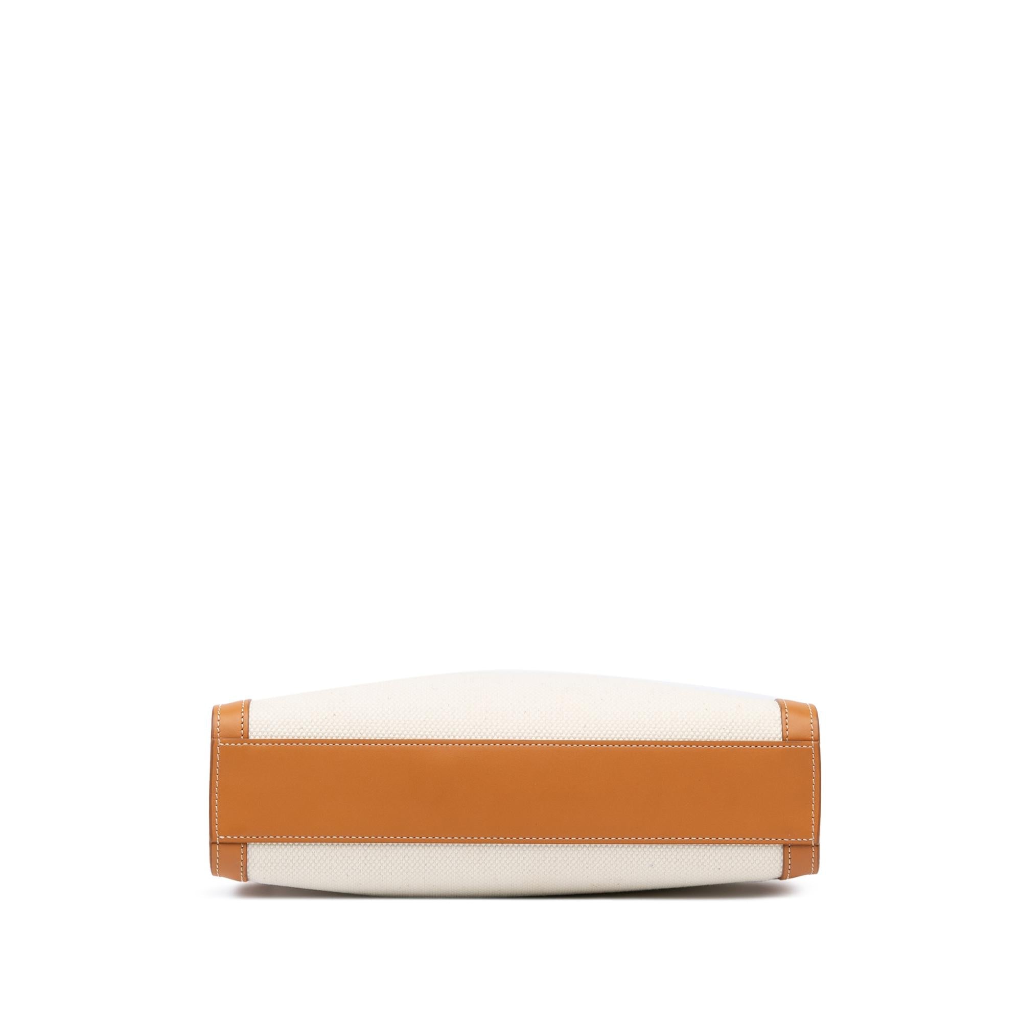 Celine Small Canvas Vertical Cabas Satchel (SHG-a0wvYG)