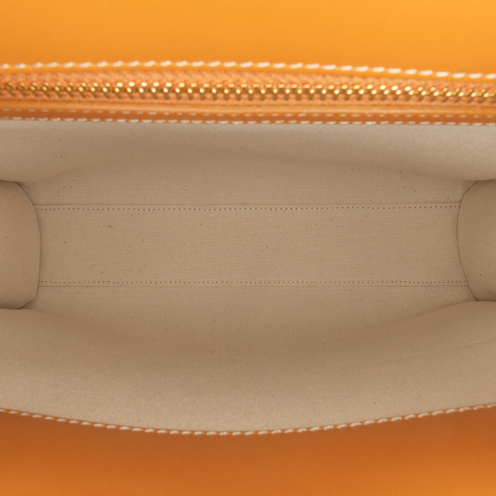 Celine Small Canvas Vertical Cabas Satchel (SHG-a0wvYG)