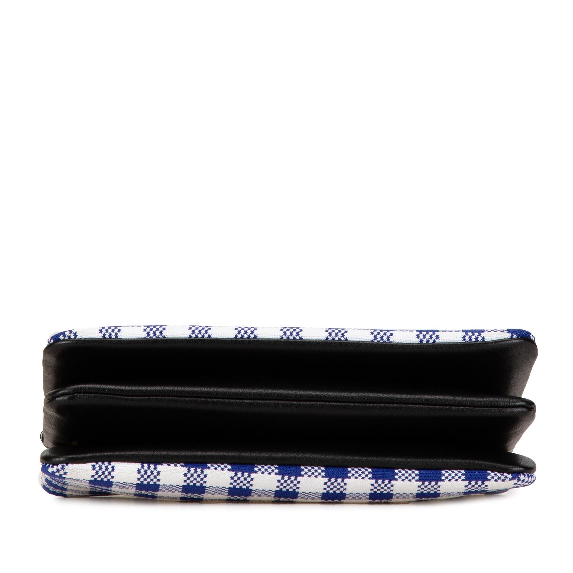 Celine Small Gingham Trio Canvas Crossbody (SHG-DisQZc)