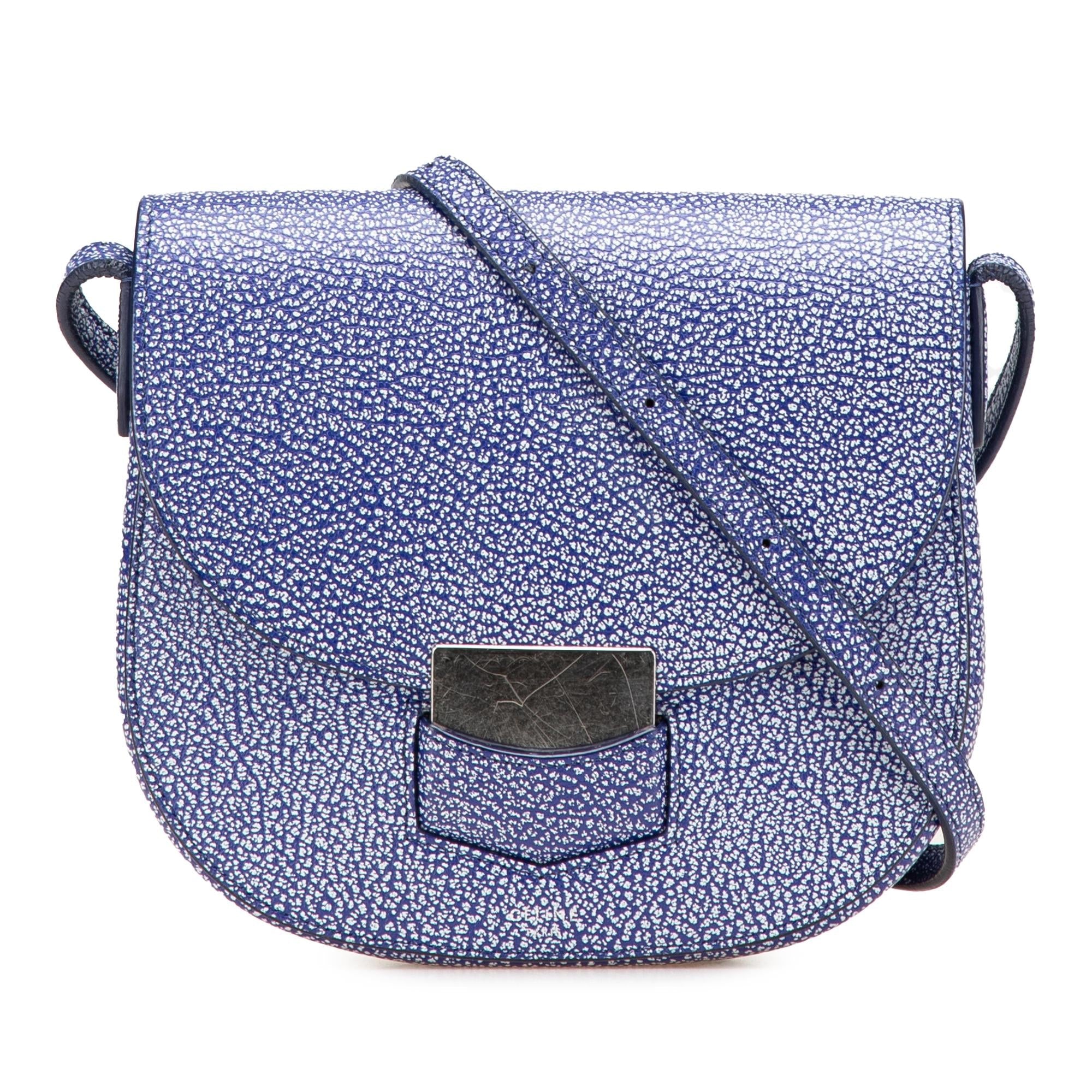 Celine Small Goatskin Trotteur Crossbody
