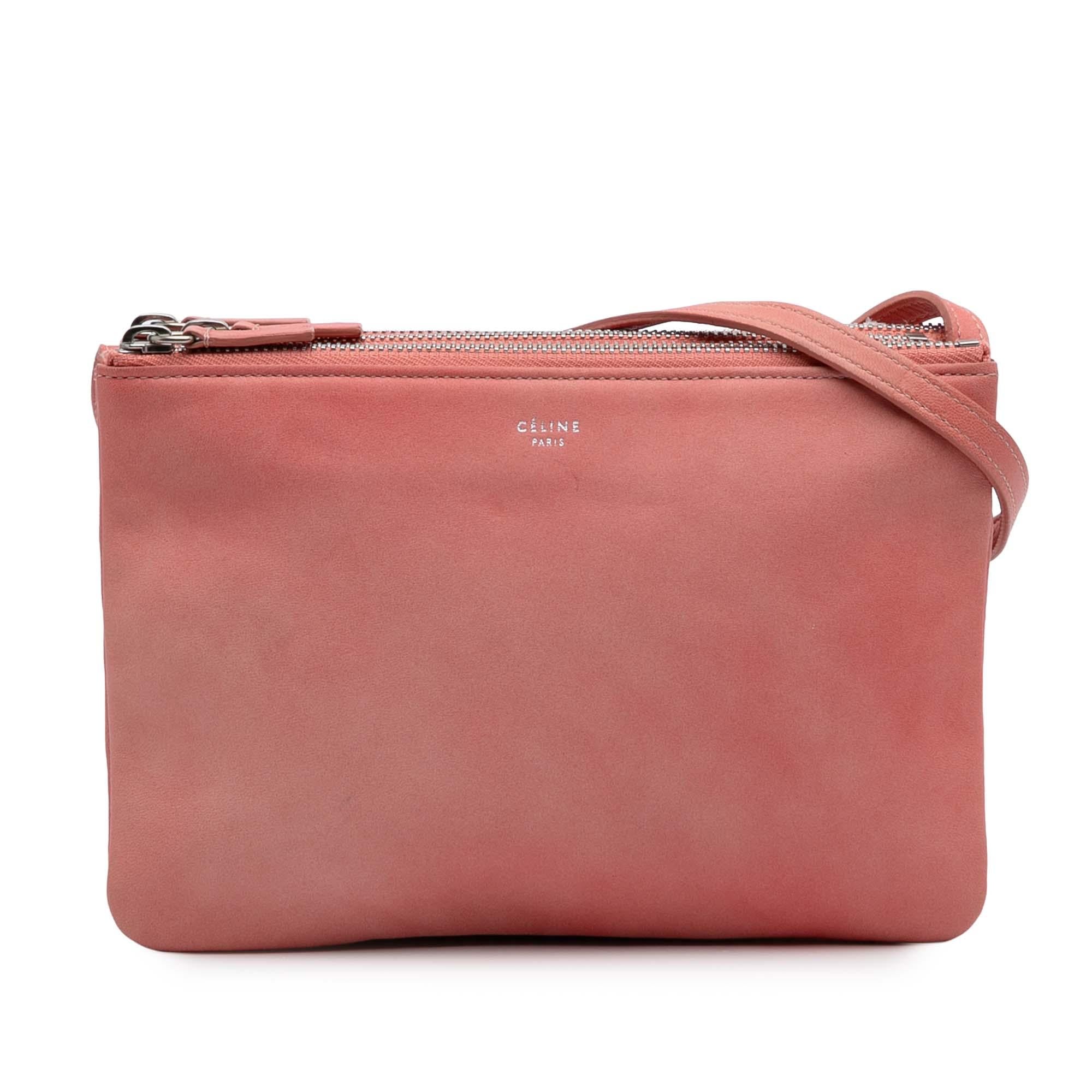 Celine Small Lambskin Trio Crossbody