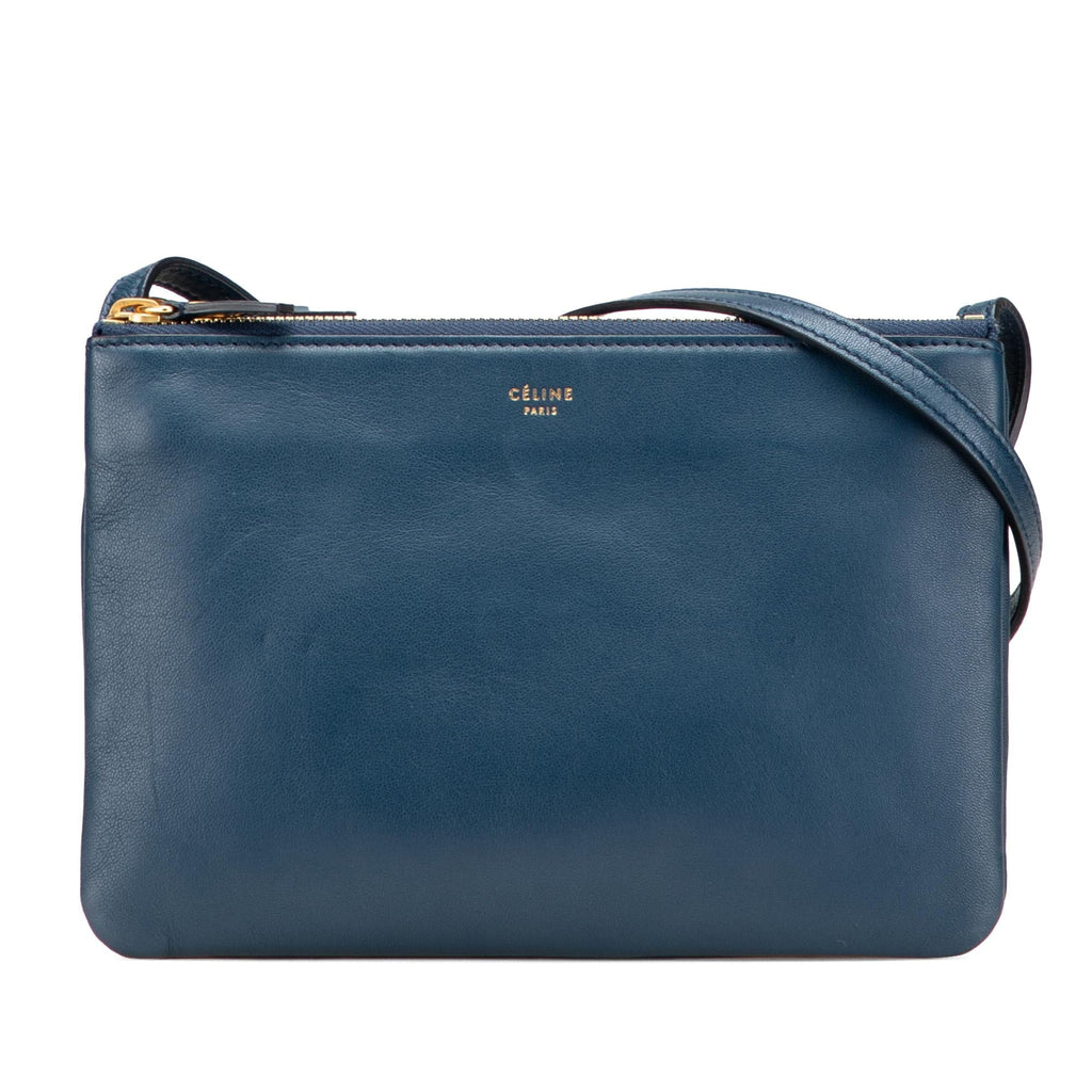 Celine Small Lambskin Trio Crossbody