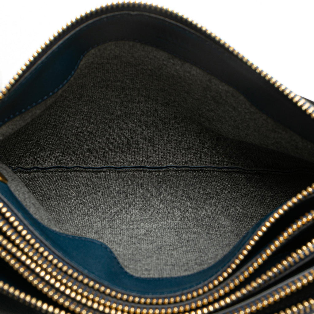 Celine Small Lambskin Trio Crossbody